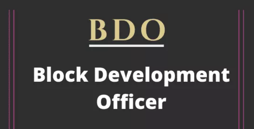 Block Development Officer