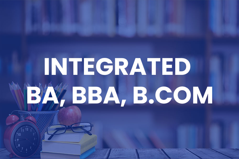 Integrated BA  BBA  B.Com